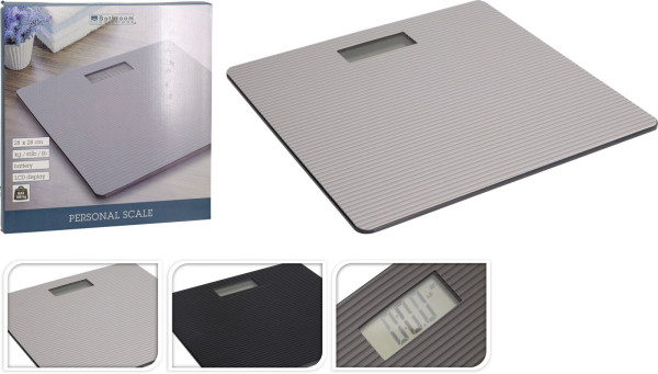 Personenwaage BODY in mehrfarbig aus PVC