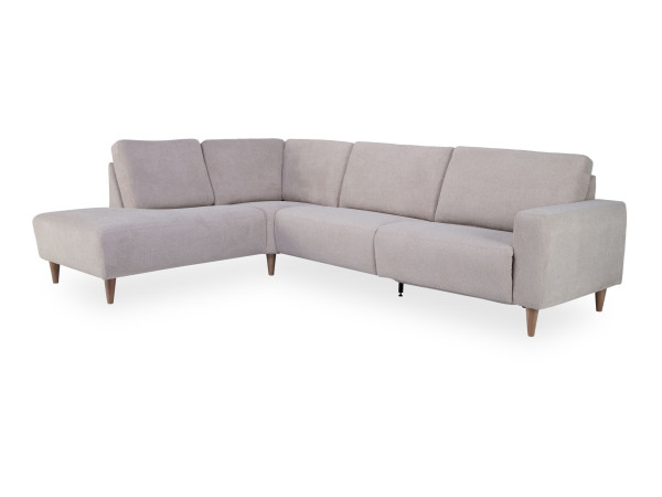 Polsterecke KALIA in taupe aus Stoff