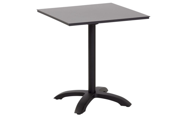 Gartentisch SOPHIE in schwarz aus HPL-Platte