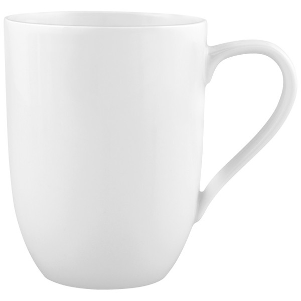 Henkelbecher NOBLESSE/ROY in weiß aus Porzellan