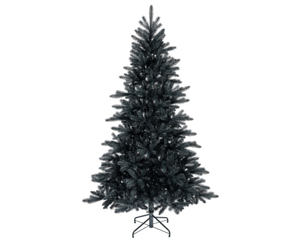 Tannenbaum in schwarz aus Kunststoff