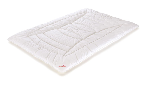 Ganzjahresbett NIMA BIO in weiß aus Mischgewebe