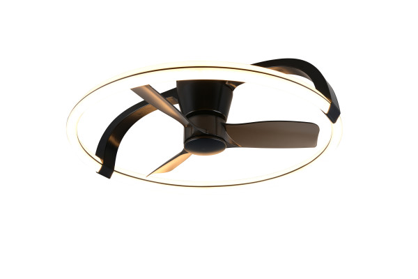 Ventilator STOCKHOLM in schwarz aus Kunststoff