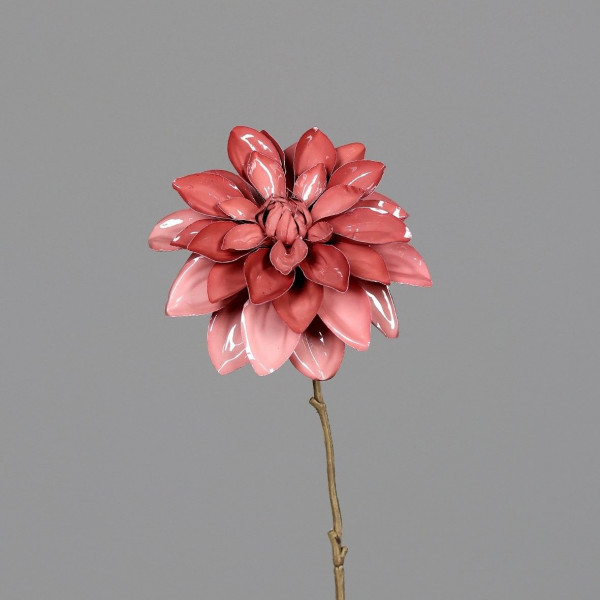 Kunstblume Dahlie in rose