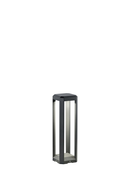 Außenleuchte LOGONE in anthrazit aus Aluminium