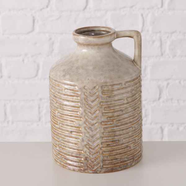 Vase MICHYGAN in mehrfarbig aus Steingut