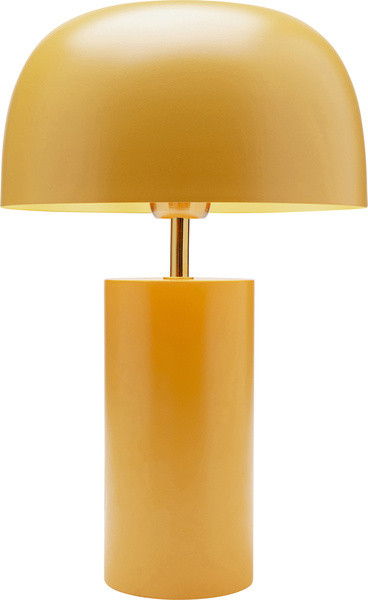 Tischleuchte LOUNGY in gelb aus Stahl