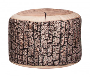 Vorschau: Sitzsack WOOD in natur aus Polyester Vorschau: Sitzsack WOOD in natur aus Polyester