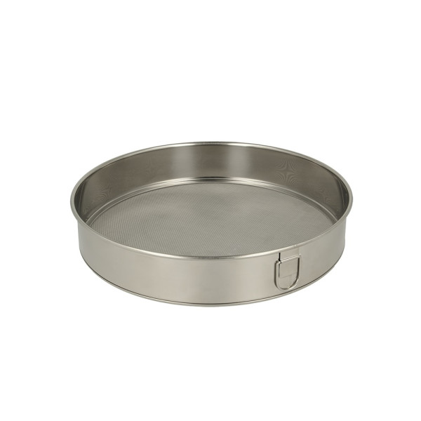Mehlsieb INOX in silberfarben aus Metall