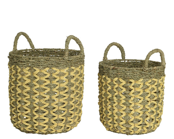 Korb in natur aus Papier