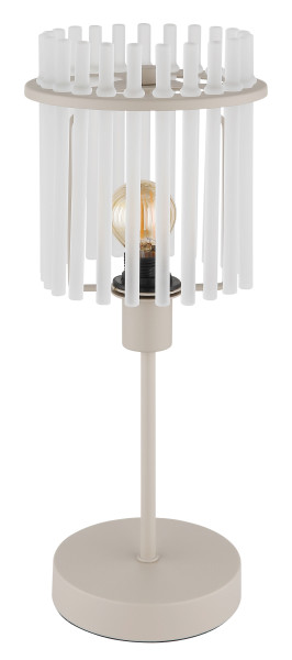 Tischleuchte GORLEY in sand aus Metall