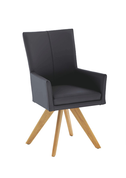 Polsterstuhl COLORADO in  Napoli schwarz