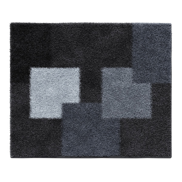 Badematte RUBIC in anthrazit aus Polyacryl