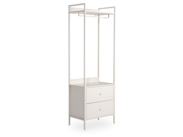 Garderobe DHAKA in beige aus Dekor