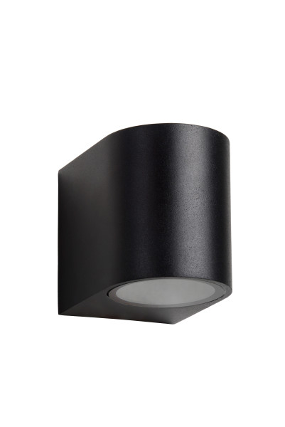 Wandleuchte ZORA-LED in schwarz aus Aluminium