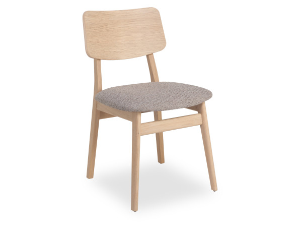 Polsterstuhl FAKTA MOLTEDO in Eiche Bianco