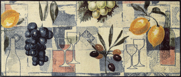 Fußmatte GUSTO MEDITERRANEO aus Polyamid