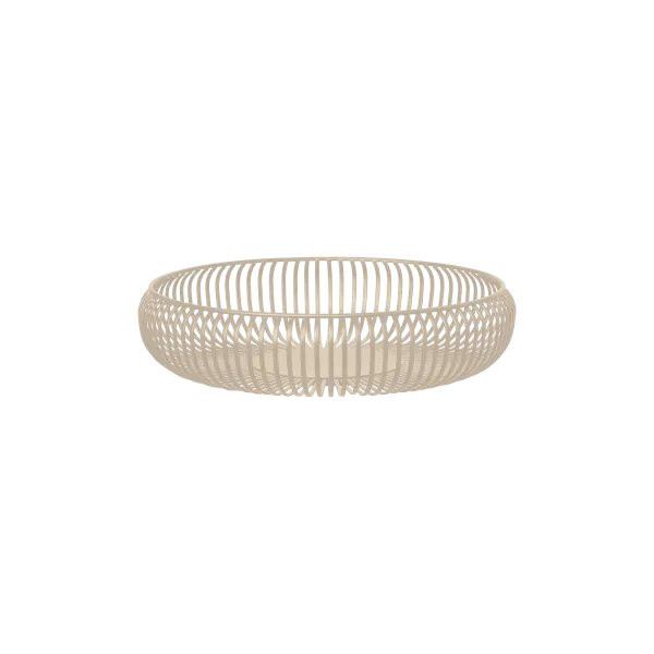 Schale LITO in beige aus Stahl