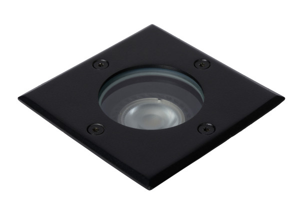 Einbauleuchte BILTIN in schwarz aus Aluminium