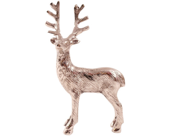 Rentier ROLF in Alufarbig aus Aluminium