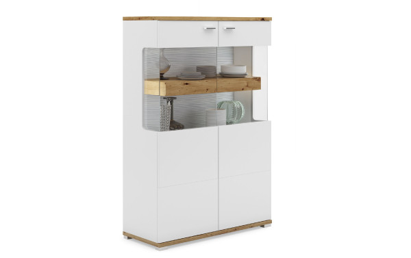Highboard HARPER CRAWLEY in Eiche aus Dekor