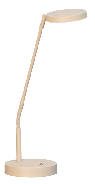 Tischleuchte SORENTO in sand aus Metall