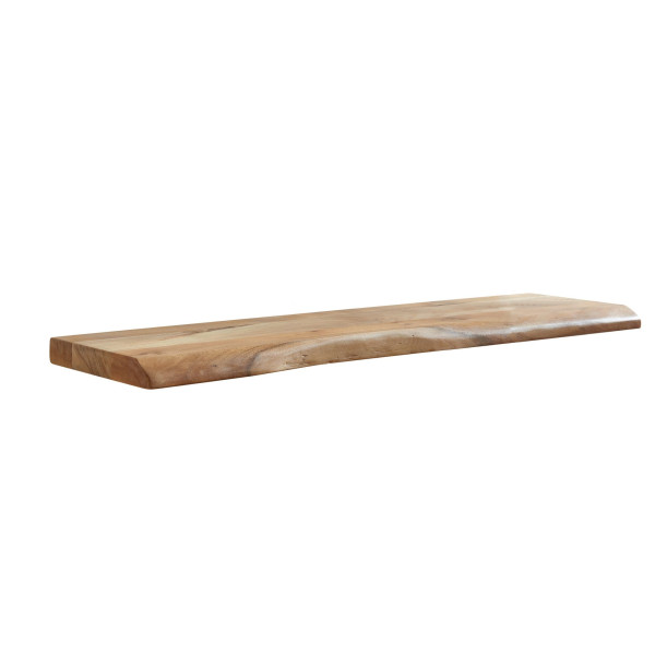 Wandregal in braun aus Holz