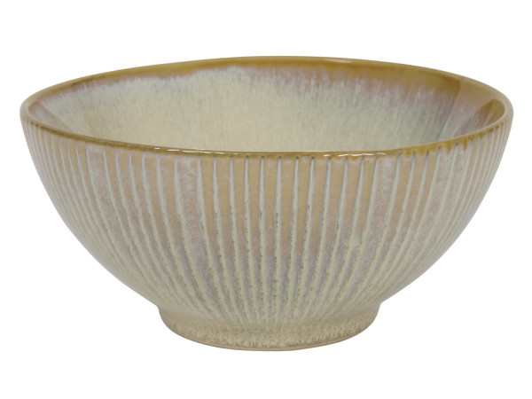 Müslischale OCEAN in beige aus Keramik