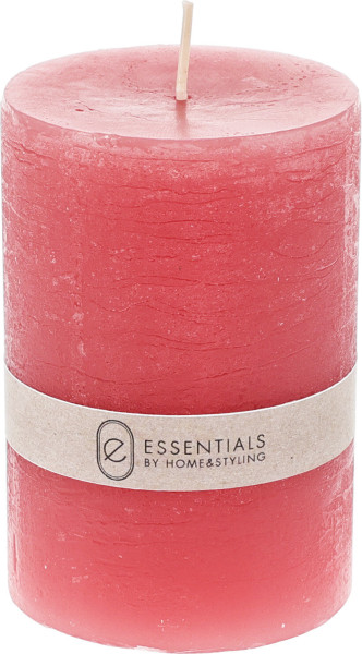 Kerze HARMONY ESSENTIALS rot in rot aus Wachs