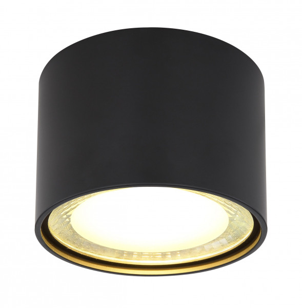 Deckenleuchte SERENA in schwarz aus Glas