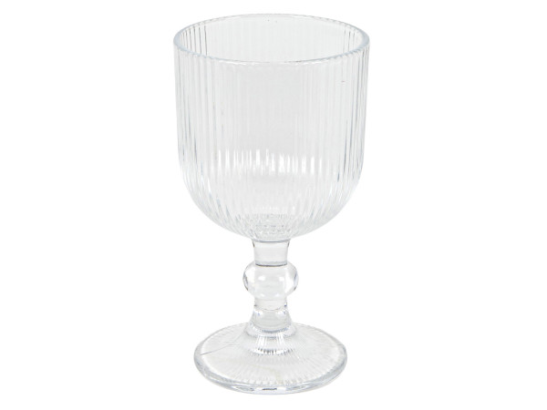 Weinglas LINES in transparent aus Glas