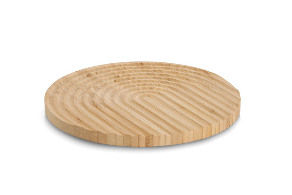 Topfuntersetzer STRIPES in natur aus Bambus