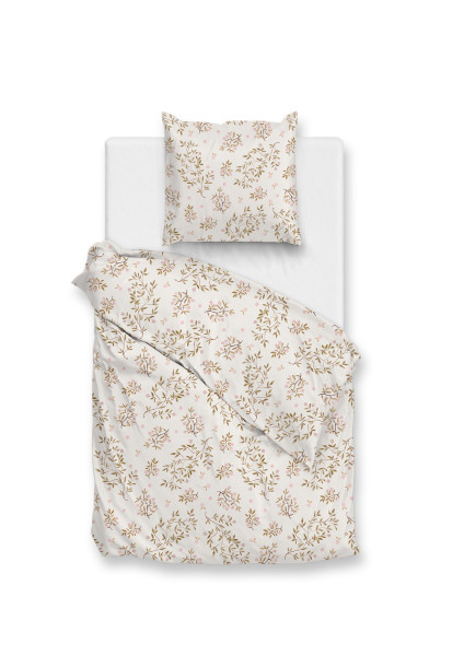Bettwäsche FICO in sand aus Baumwolle