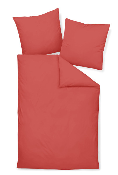 Bettwäsche COLORS Mako-Satin aus Baumwolle