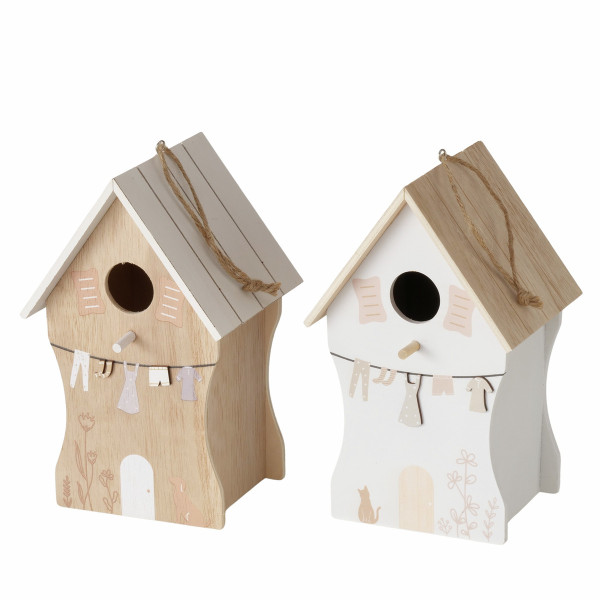 Vogelhaus VANDIS in mehrfarbig aus Materialmix