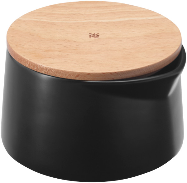 Zuckerdose WMF KINEO in schwarz aus Holz