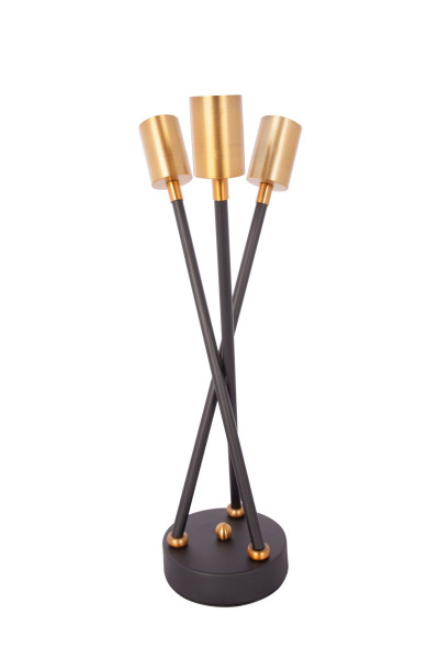 Tischlampe CANTUS in schwarz