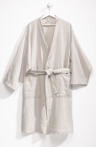 Bademantel MUSSELIN S/M