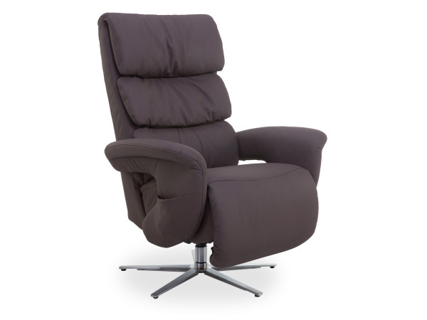 Relaxsessel himolla HAUSFELS in braun aus Leder