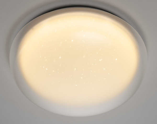 Deckenleuchte JANN LED in weiß aus Kunststoff