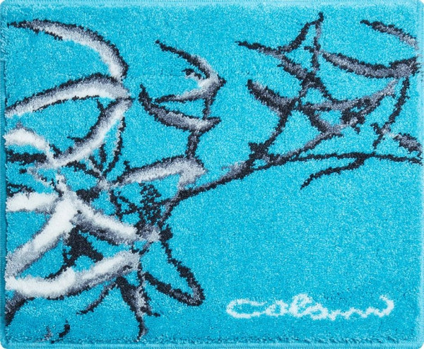 WC-Vorlage Colani 23 in türkis aus Polyacryl