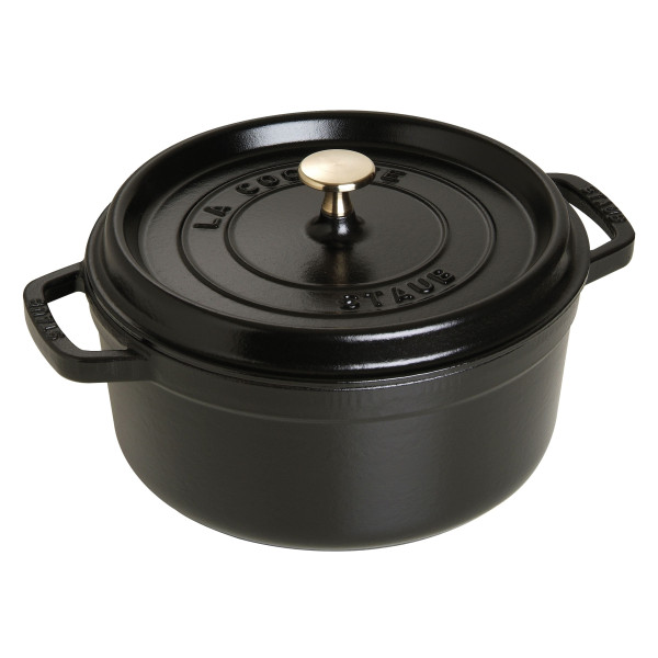 Bräter staub COCOTTE LA staub COCOTTE in schwarz aus Gußeisen