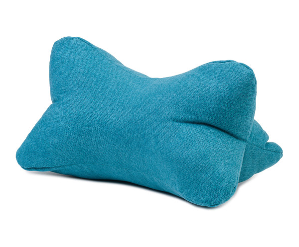 Lesekissen DARCO petrol in petrol aus Polyester