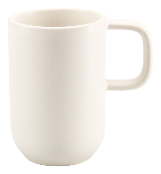Henkelbecher UNO in off-white aus Steinzeug