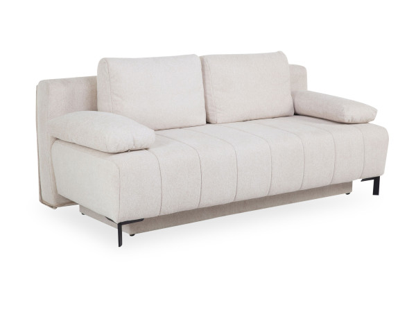 Schlafsofa Elastoform ROSI in natur aus Stoff