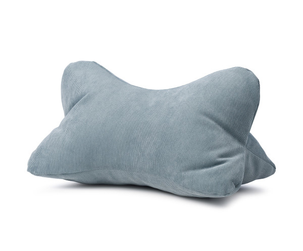 Lesekissen LINA aqua in aqua aus Mischgewebe