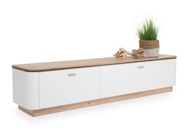 Lowboard SANSIBAR VISTRA in weiß aus Dekor