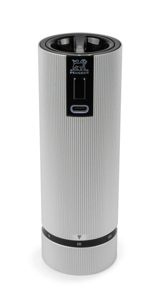 Salzmühle, elektrisch LINE in carbon aus Aluminium