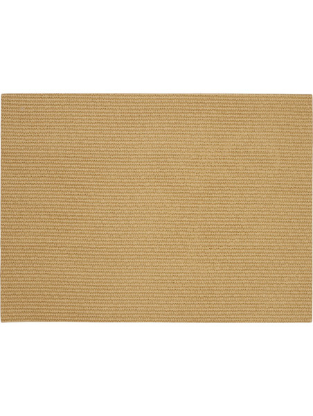 Tischset SISAL ROUGH PLACEMATS in gelb aus Kunststoff