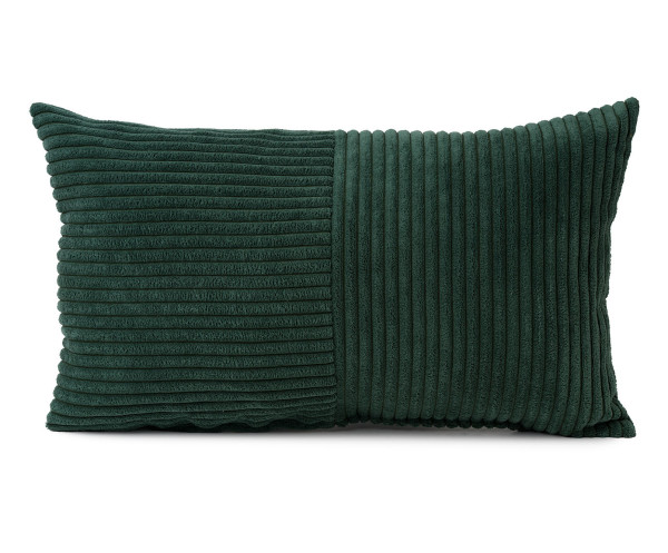 Kissen ANAFI dunkelgrün in dunkelgrün aus Polyester